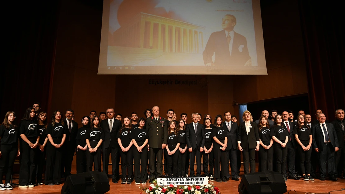 Atatürk, çeşitli etkinliklerle Kahramanmaraş'ta yâd edildi