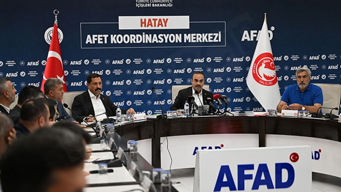 Bakan Mehmet Fatih Kacır, Hatay'da