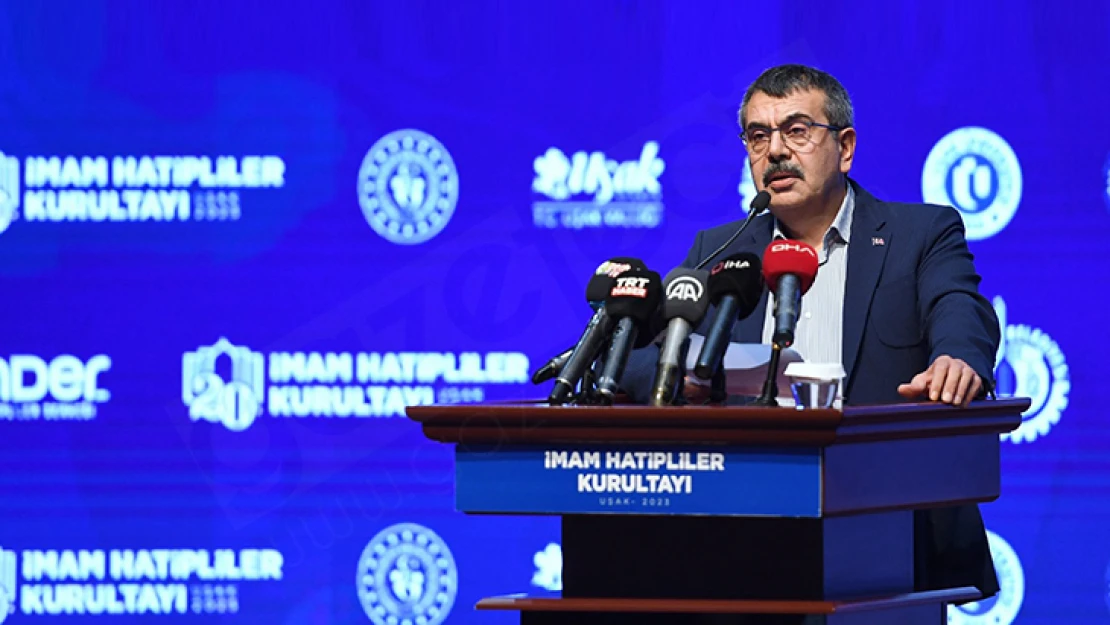 Bakan Tekin, imam hatip okullarıyla ilgili net konuştu