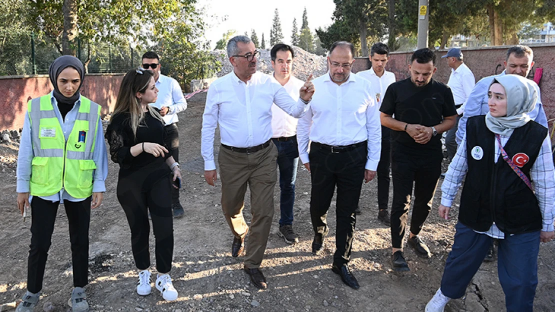 Bakan Yardımcısı Gürgen, Kahramanmaraş'ta çalışmaları inceledi