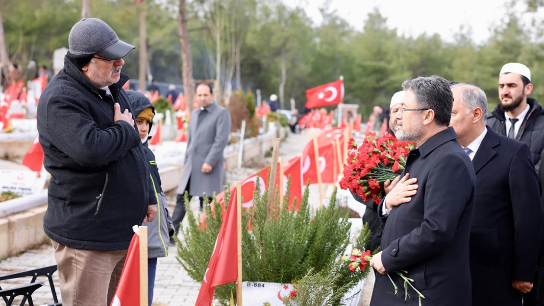 Bakan Yumaklı, deprem sonrası yapılan yatırımları Kahramanmaraş'ta açıkladı