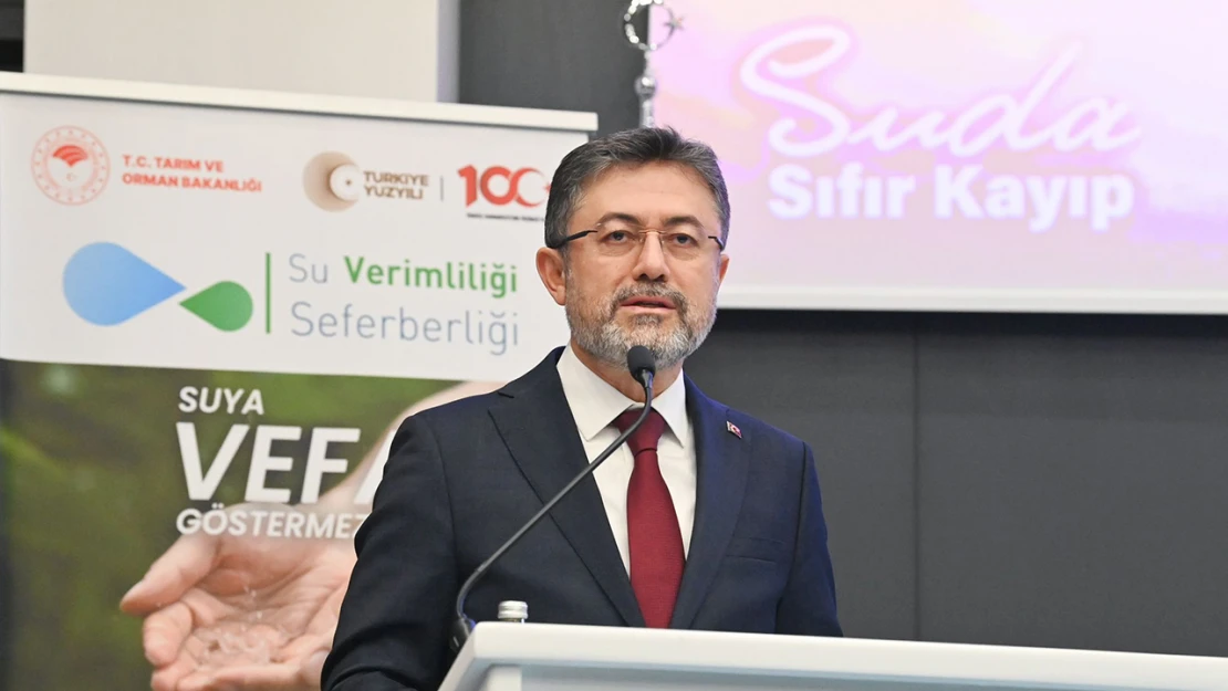 Bakan Yumaklı, 'İklim değişikliğini doğrudan hissedeceğiz'