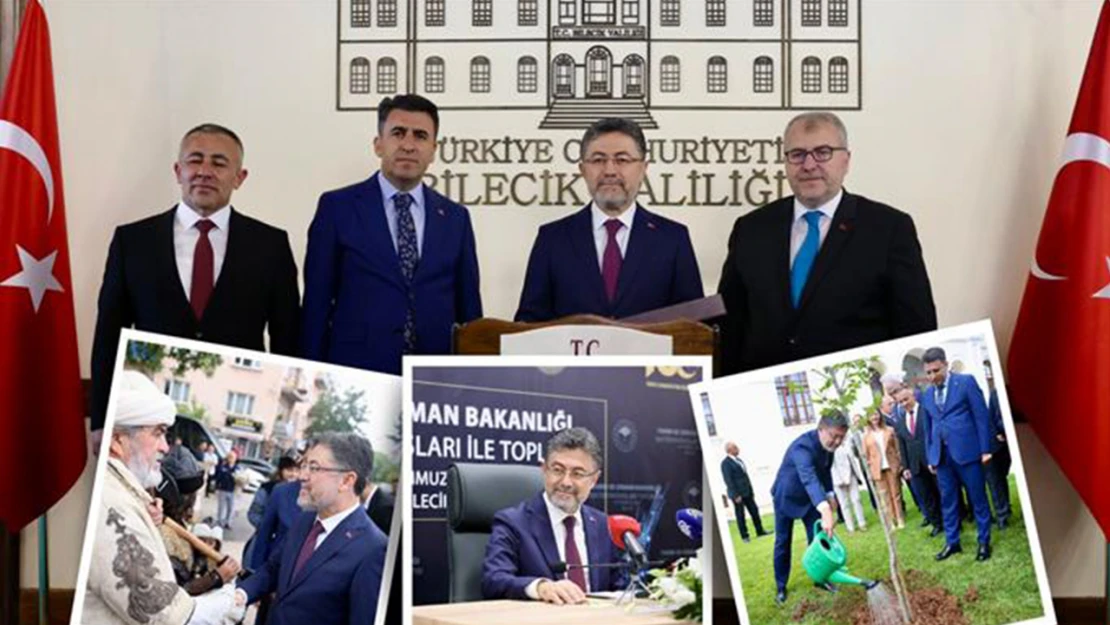 Bakan Yumaklı, tarım sektörü temsilcileriyle bir araya geldi