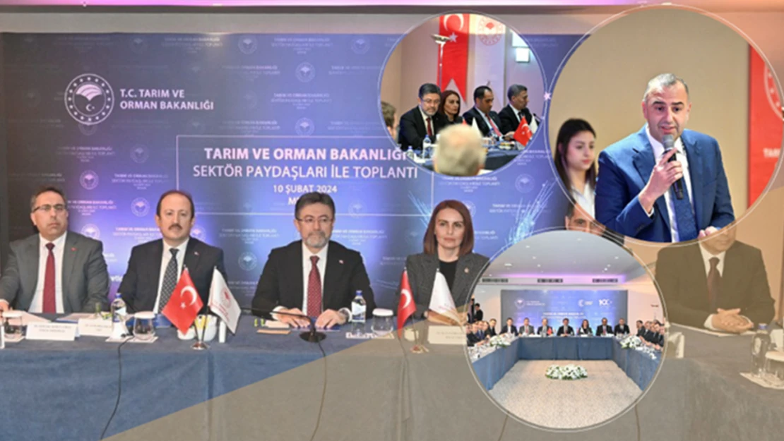 Bakan Yumaklı, tarımsal üretim planlamasının merkezinde 'su' olduğunu söyledi