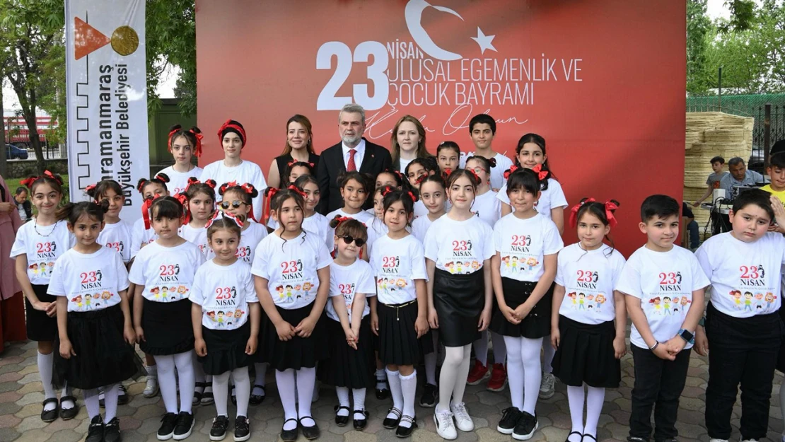 Başkan Görgel, çocukların bayram sevincine ortak oldu