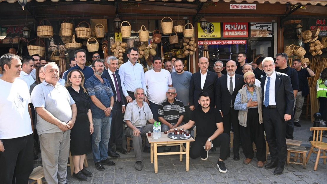 Başkan Görgel'den müjde: Tarihi Kapalı Çarşı'sının projesi onaylandı