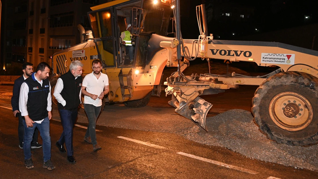 Başkan Görgel, taşkın hasarını gidermeye çalışan ekiplerin başında