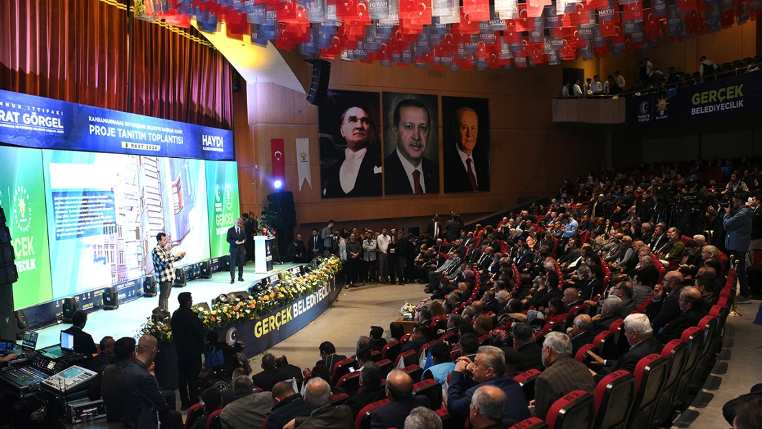 Başkan Güngör, '31 Mart'ta Kahramanmaraş'tan Cumhur İttifakımıza en yüksek desteği vereceğiz'