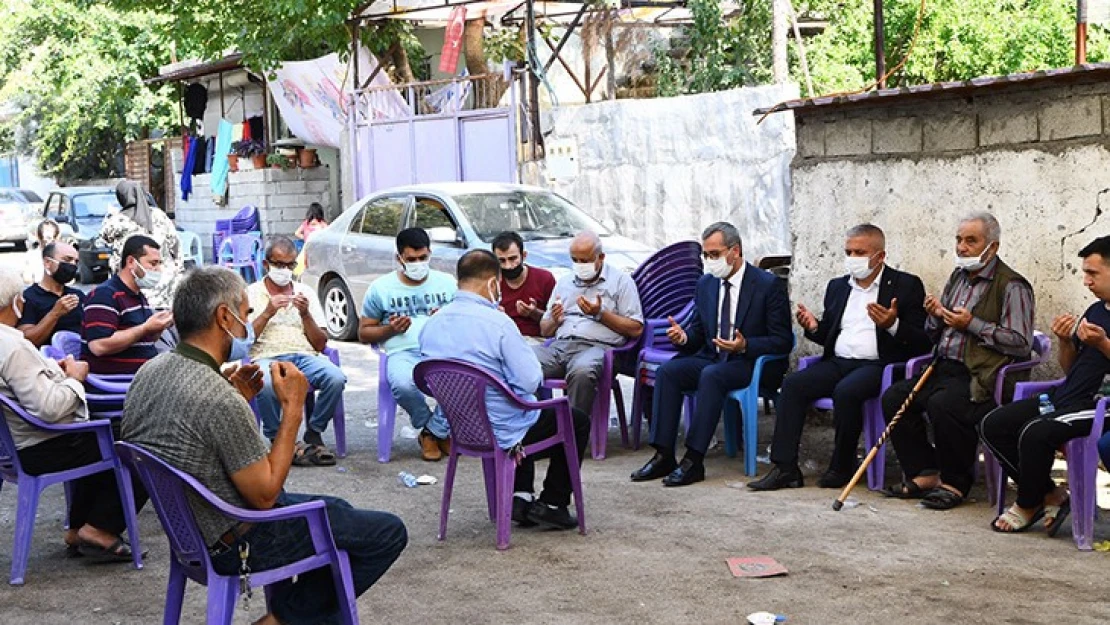 Başkan Güngör, acılı aileleri yalnız bırakmadı