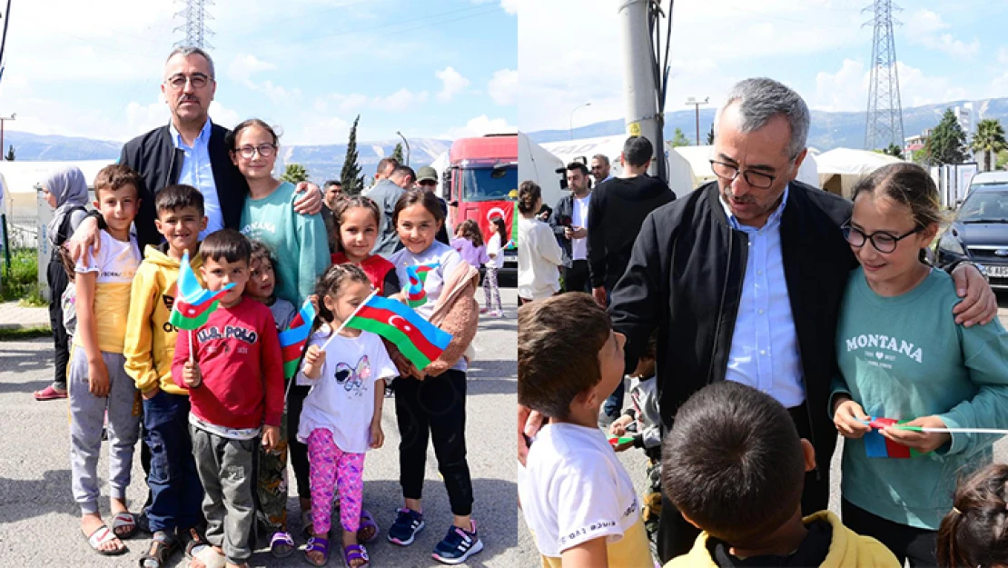 Başkan Güngör: Azerbaycanlı kardeşlerimize müteşekkiriz