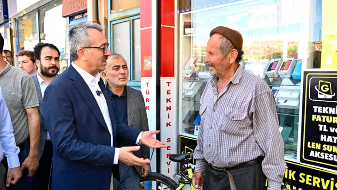 Başkan Güngör, baba ocağı Göksun'da