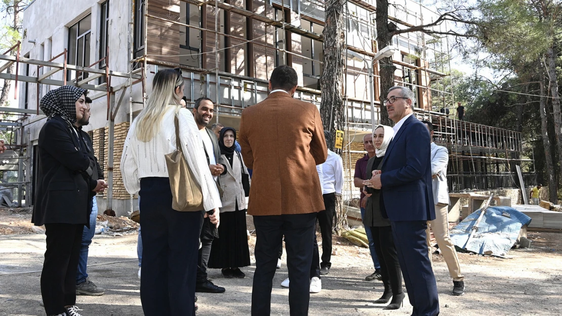 Başkan Güngör: Çamlıca restoran, Kahramanmaraş'ın en nezih mekânlarından birisi olacak