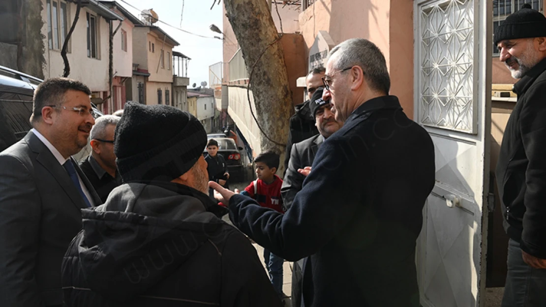 Başkan Güngör, Ertuğrul Gazi Mahallesi'nde vatandaşlarla buluştu