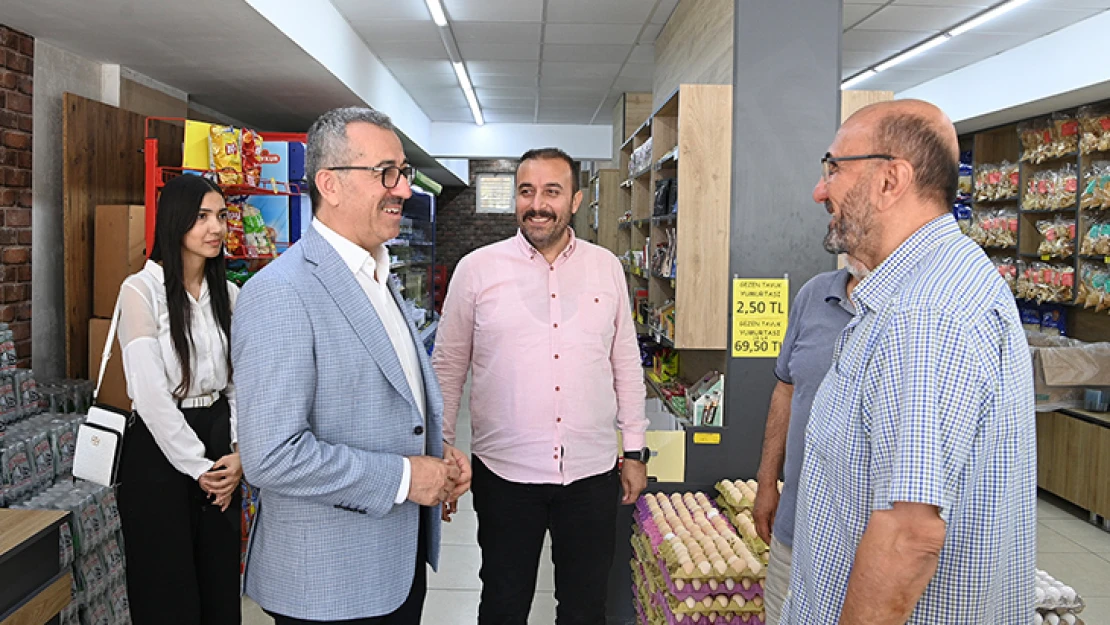 Başkan Güngör: 'Esnafımız Binevler'deki çalışmalardan memnun'