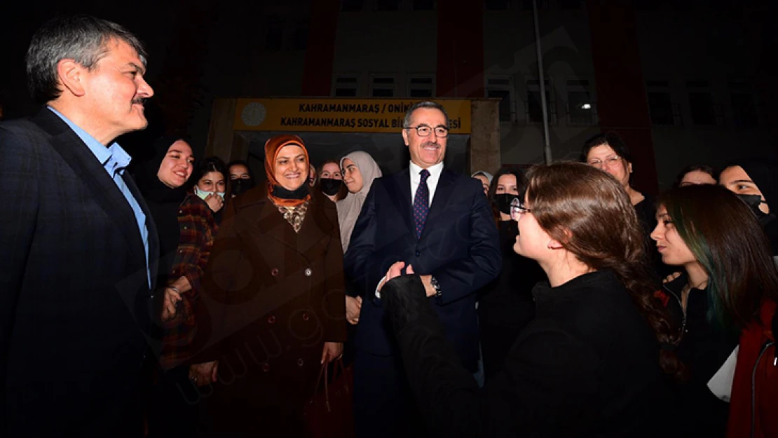 Başkan Güngör, Sosyal Bilimler Lisesi öğrencileriyle buluştu