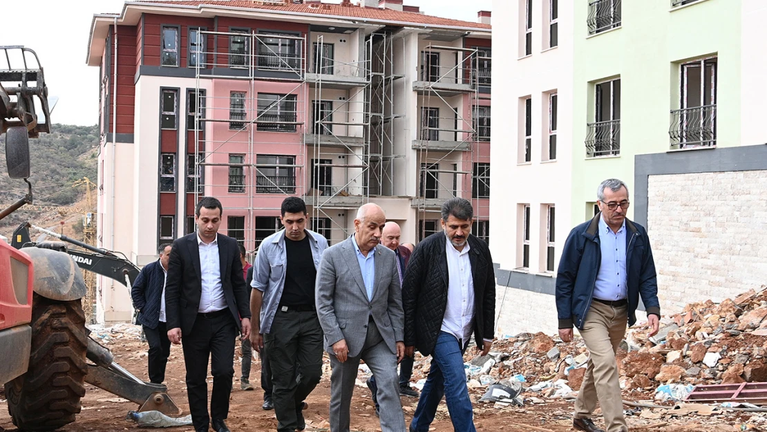 Başkan Güngör: Yeni Kahramanmaraş'ın inşası hızla sürüyor