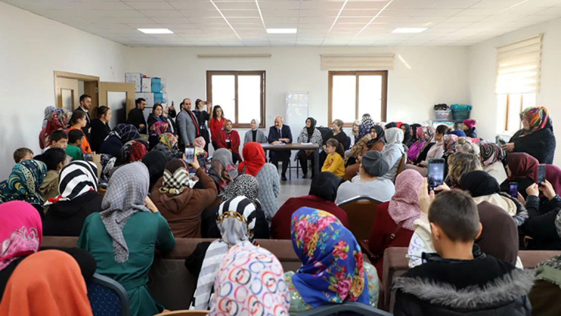 Başkan Okay'dan Kanuni Mahallesi sakinlerine sürpriz ziyaret