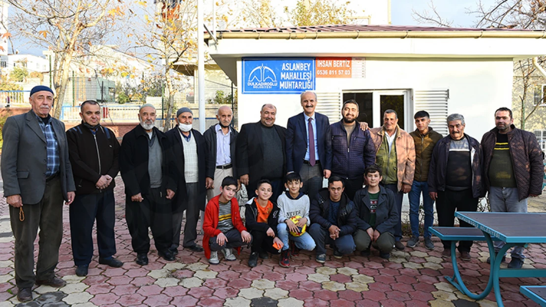 Başkan Okay: Dulkadiroğlu'nda doğuya doğru gelişimin önünü açtık