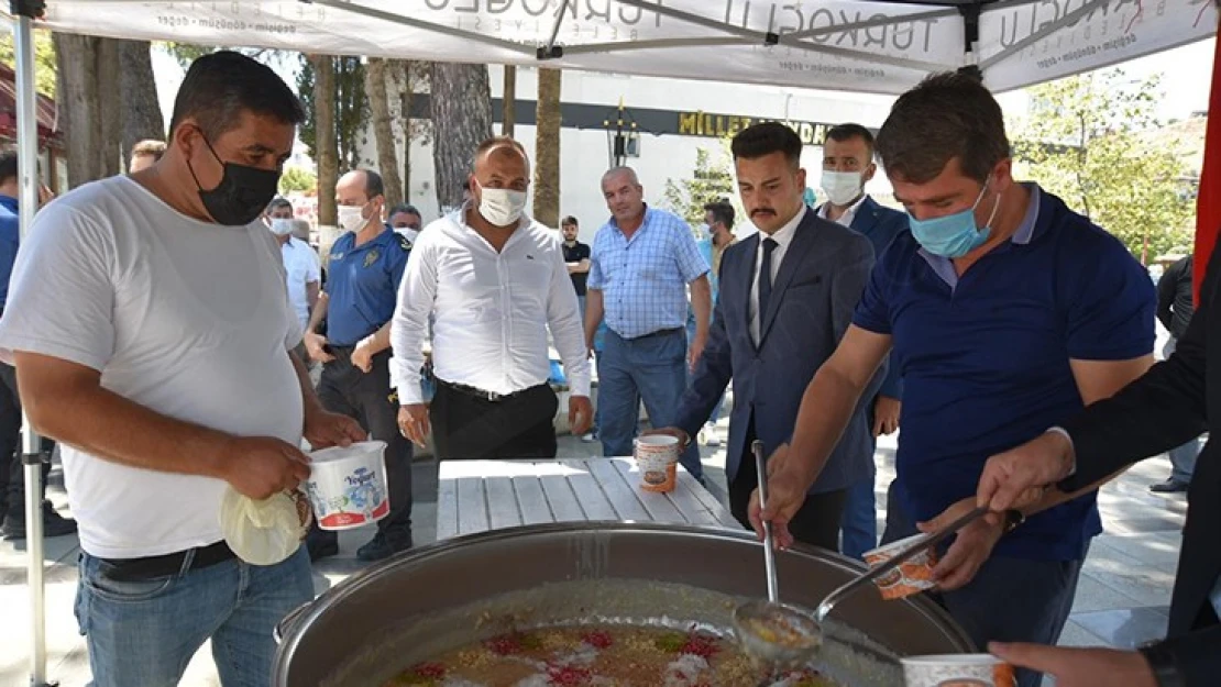 Başkan Okumuş: Aşure dayanışma, kaynaşma ve hoşgörünün en belirgin sembolüdür