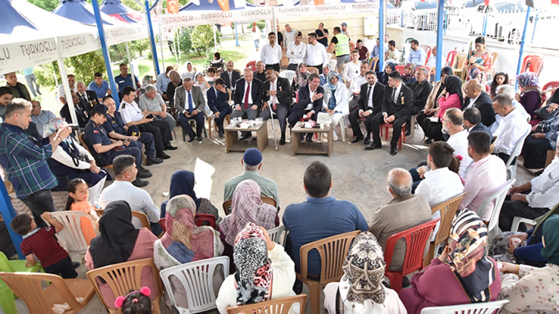 Başkan Okumuş, Gazi ve Şehit Ailelerinin bir kez daha takdirini topladı