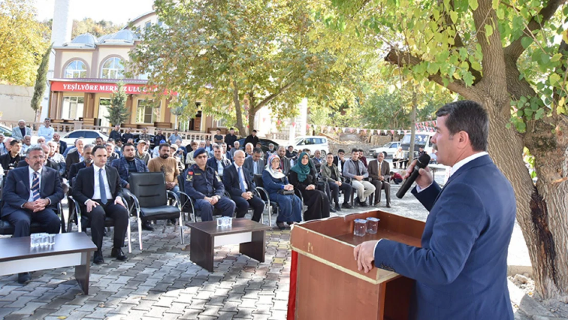 Başkan Okumuş: Güzel mahallemize daha da güzelleştirip şehirde ne varsa buraya da getireceğiz