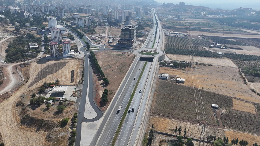 Batı çevre yolunun yeni bağlantısı hizmete alındı