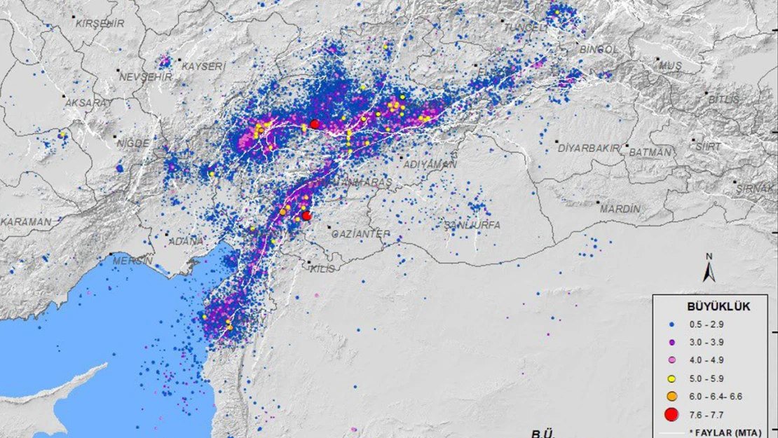 Bölgedeki deprem sayısı 40 bine yaklaştı