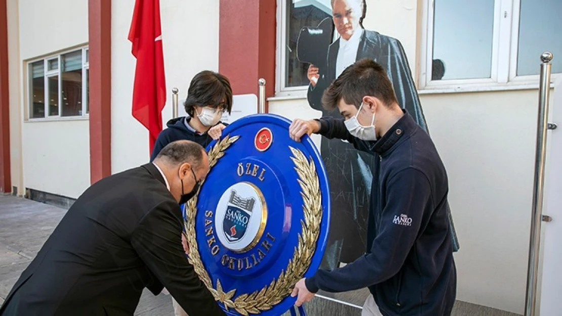 Büyük önder Atatürk, SANKO Okullarında anıldı