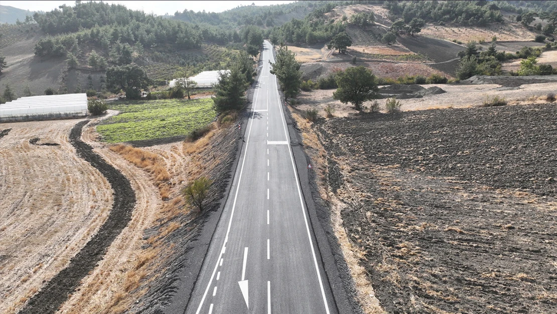 Büyükşehir, Bulutoğlu-Menzelet grup yolunda asfalt çalışmalarını tamamlıyor