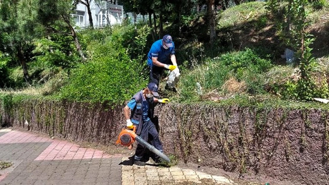 Büyükşehir'den kentte bayram temizliği