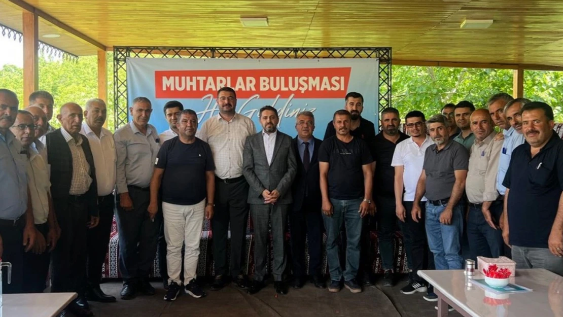 Çağlayancerit ve Türkoğlu'nda muhtarlarla ortak toplantı