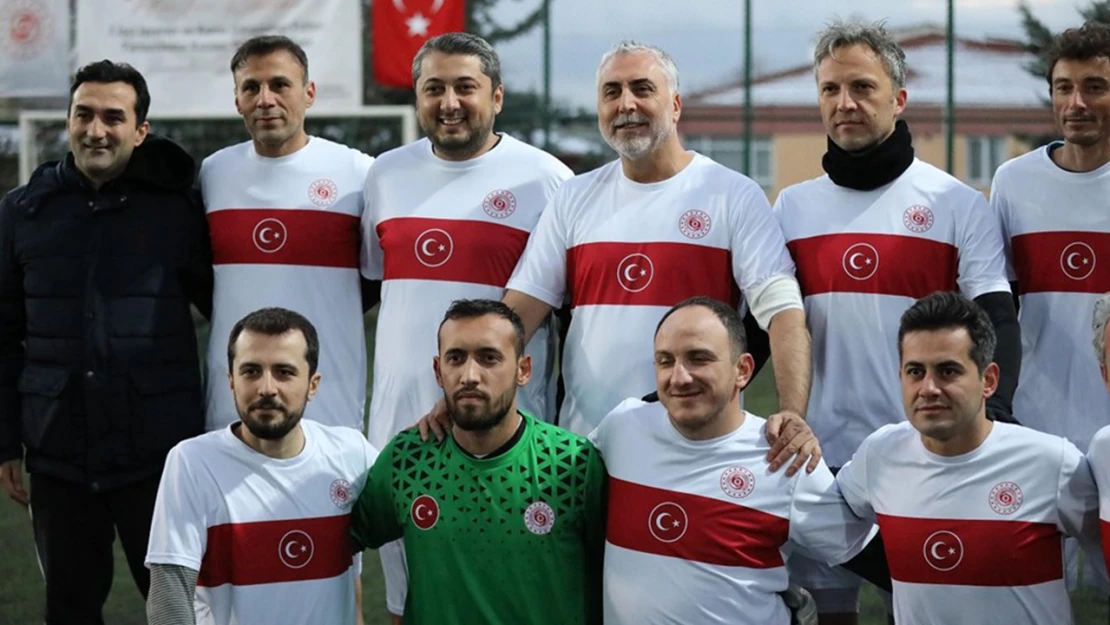 Çalışma hayatının paydaşları futbol turnuvasında buluştu