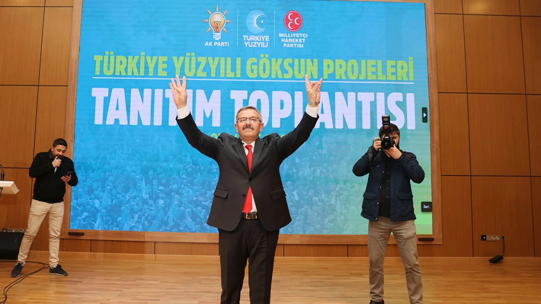 Cumhur İttifakı, Göksun'da kutlu yürüyüş ve proje tanıtım toplantısı düzenledi