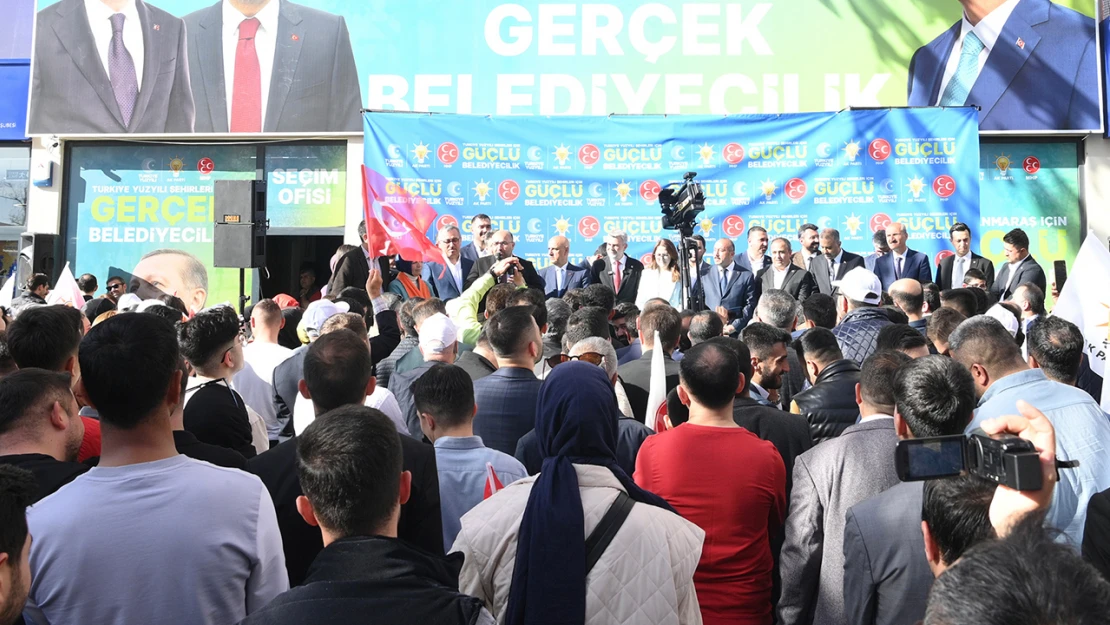 Cumhur İttifakı, Kahramanmaraş'ta birlik ve beraberlik yürüyüşü düzenledi