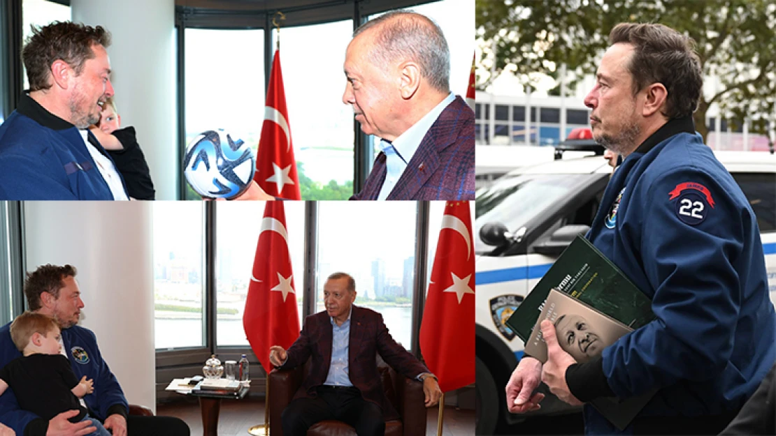 Cumhurbaşkanı Erdoğan, Elon Musk'ı kabul etti