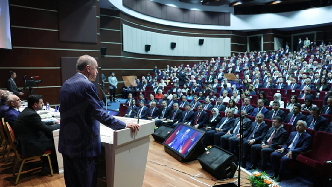 Cumhurbaşkanı Erdoğan, Genişletilmiş İl Başkanları Toplantısı'nda konuştu