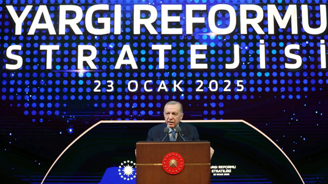 Cumhurbaşkanı Erdoğan, Türkiye'nin Yargı Reformu Stratejisini açıkladı