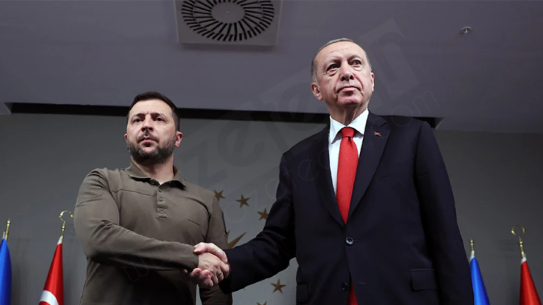 Cumhurbaşkanı Erdoğan, Ukrayna Devlet Başkanı Zelenskiy ile bir araya geldi