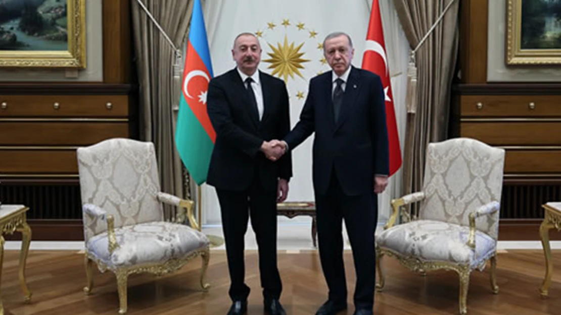 Cumhurbaşkanı Erdoğan ve Aliyev görüşmesi
