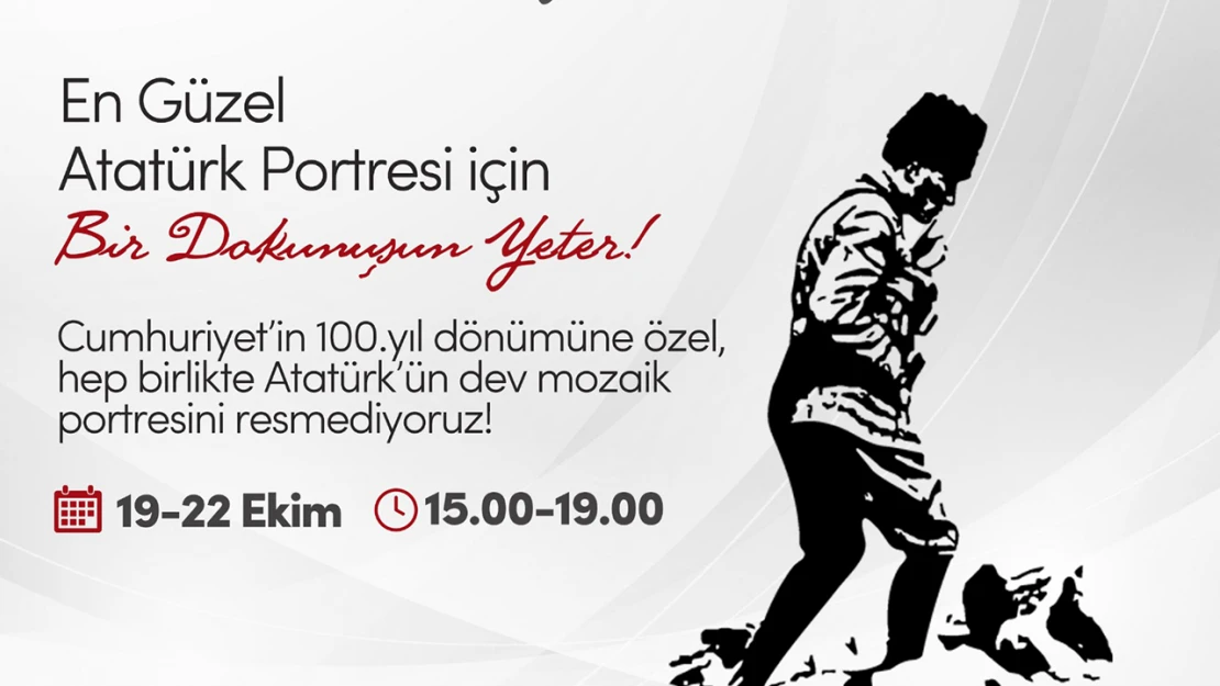 Cumhuriyet'in 100. Yılına, anlamlı hazırlık