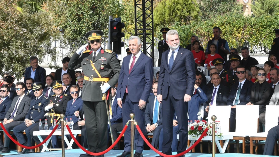 Cumhuriyet'in 101'inci yılı, Kahramanmaraş'ta coşkuyla kutlandı