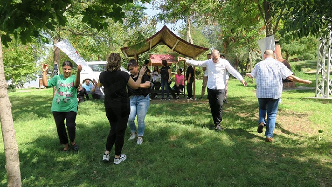 Danışanlar, huzur dolu bir gün geçirdiler