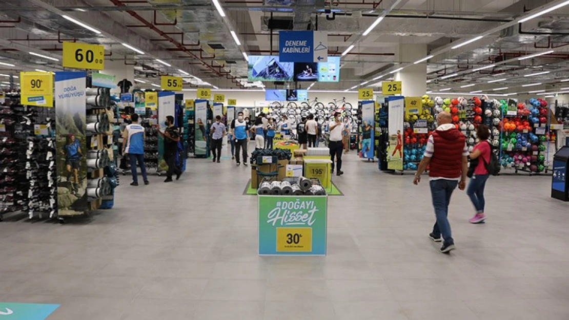 DECATHLON, 40'ıncı mağazasını SANKO Park'ta açtı