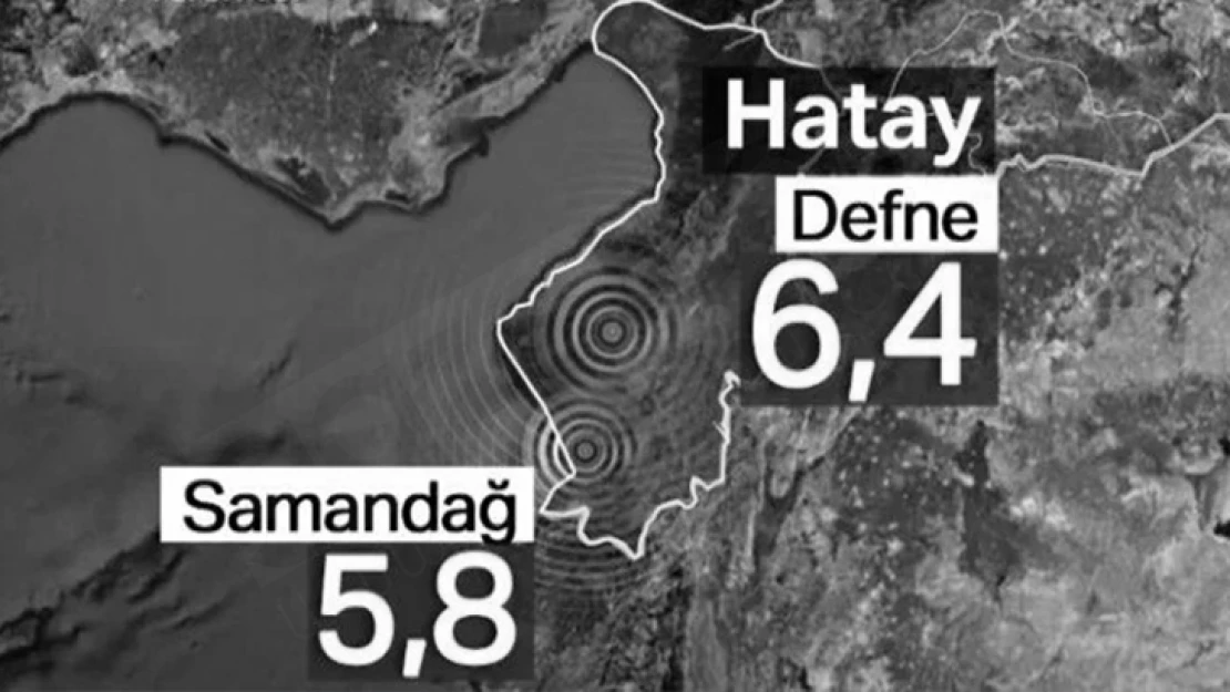 Defne'de 6,4 sonrası 90 artçı deprem yaşandı