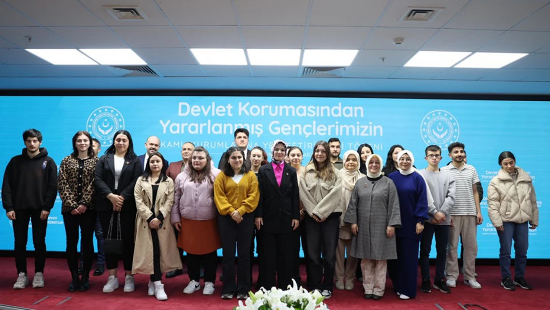 Devlet korumasındaki bin329 kişi kamu kurumlarına yerleştirildi