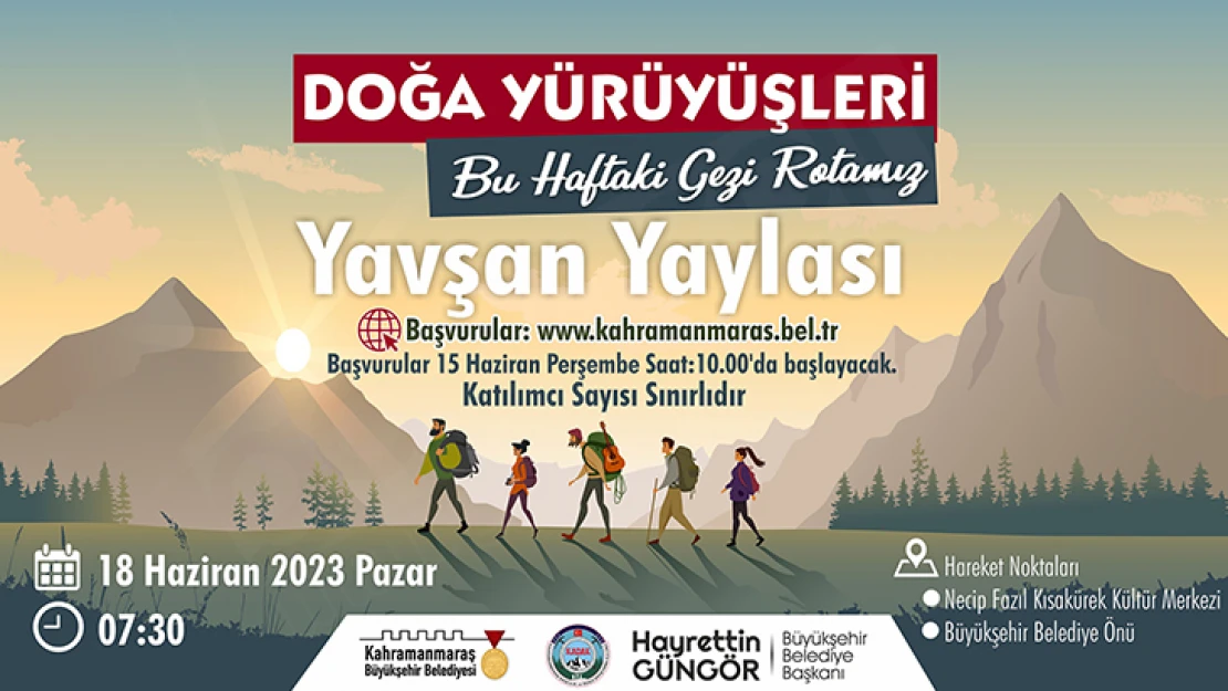 Doğa tutkunlarının yeni rotası Yavşan Yaylası