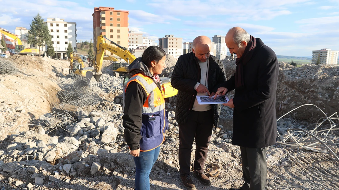 Doğukent'e ilk kazma vuruldu