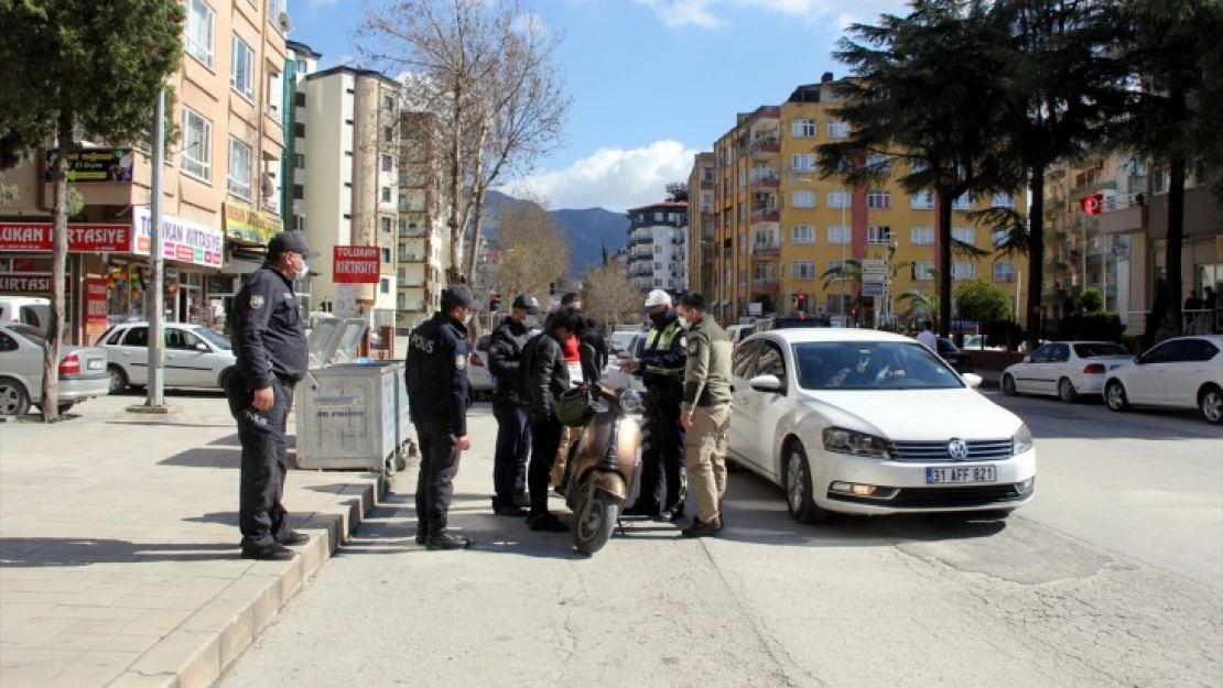 Drone destekli asayiş uygulaması yapıldı