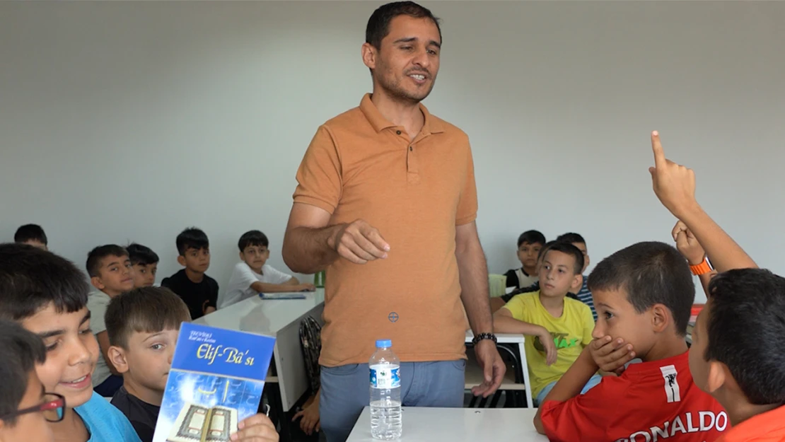 Dulkadiroğlu Gençlik Merkezi'nde yaz Kuran Kursu faaliyete başladı