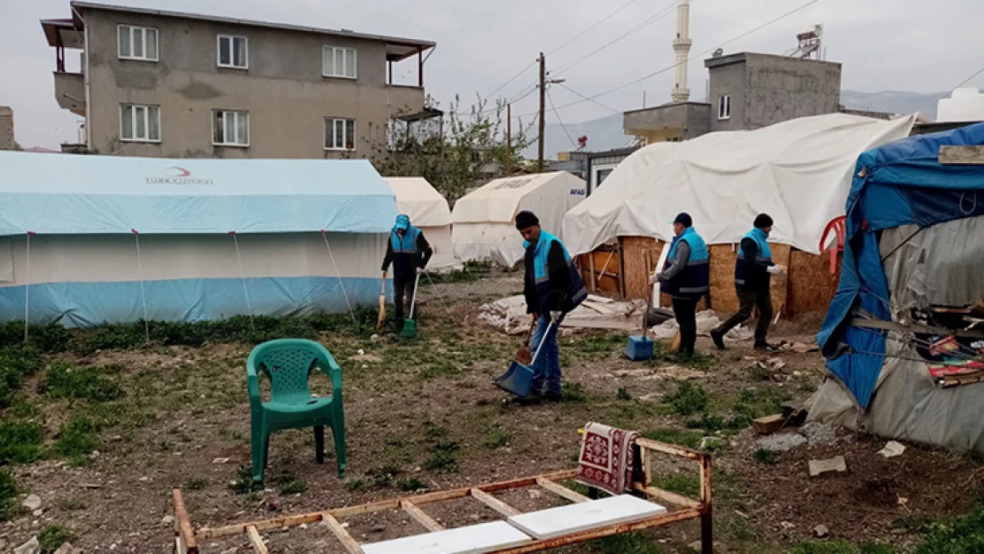 Dulkadiroğlu'nda çevre temizlik faaliyetleri